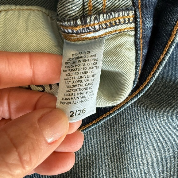 Lucky Brand midrise cropped wide leg • Women’s size 2 - Picture 4 of 8